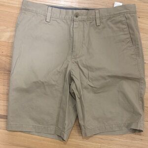 Banana Republic Men's Khaki Flat Front Shorts